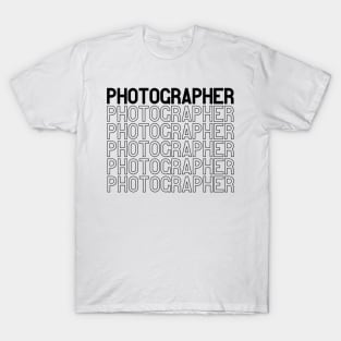 Photographer T Shirt Design T-Shirt